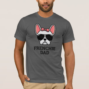 T-shirt Chien Français Blanc Chien Français Papa