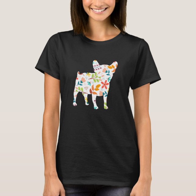 T-shirt Chien Frenchie Propriétaire d'animal de compagnie  (Devant)