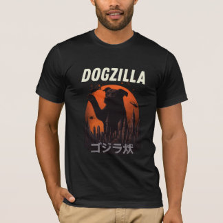 T-shirt Chien géant Dogzilla Funny