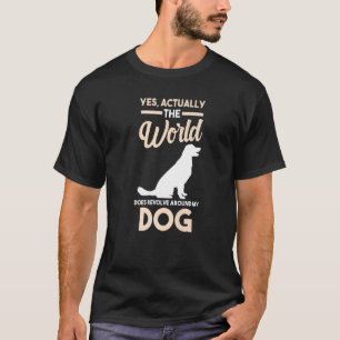T-shirt Chien Golden Retriever Labrador