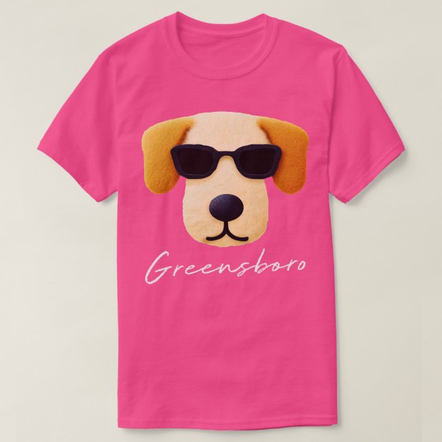 T-shirt Chien Greensboro (Design devant)