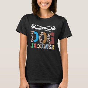T-shirt Chien Groomer Animal de compagnie Grooming Fourrur