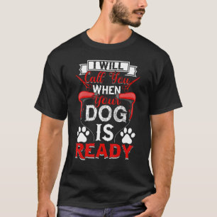 T-shirt Chien Groomer appelle Animaux Grossistes Vêtements