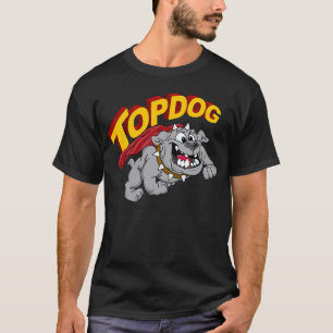 T-shirt Chien Haut