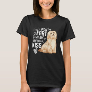T-shirt Chien Havanais Mignon Drôle N'émet Pas de Pet Amou