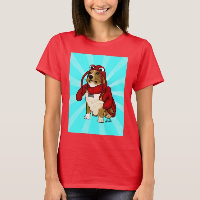 T-shirt chien homard (Devant)