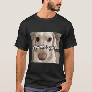 T-shirt chien homophobe je sais ce que vous êtes Photograp