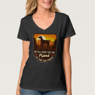 T-shirt Chien hongrois Vizsla Retro 2