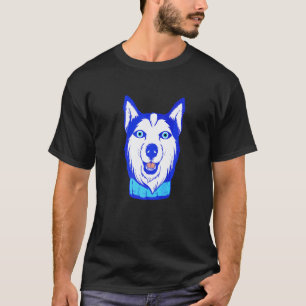 T-shirt Chien Husky Mauvais Œil Pour Talisman Grec Nazar C