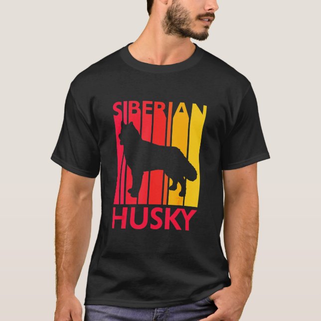 T-shirt Chien Husky Pour Chien (Devant)