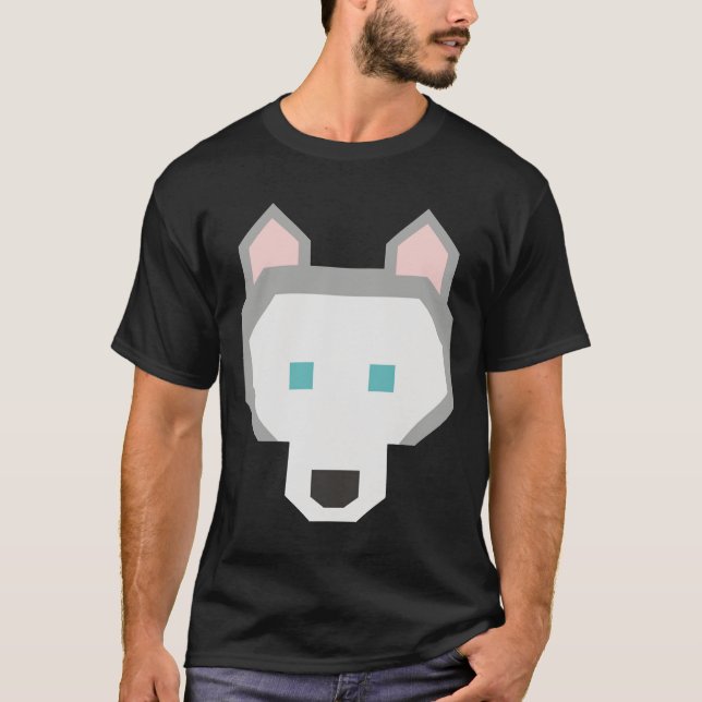 T-shirt Chien Husky Puppy (Devant)