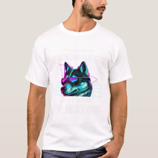 T-shirt Chien Husky Sibérien Sibérien