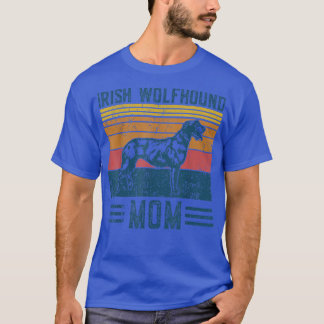 T-shirt Chien Irish Wolfhound MamanVintage Irish Wolfhound