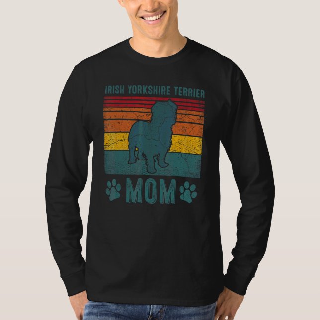 T-shirt Chien Irish Yorkshire Terrier Maman (Devant)