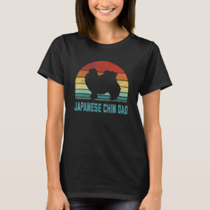 T-shirt Chien japonais vintage père de menton