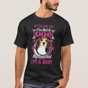 T-shirt Chien Je Suis Un Bébé Beagle