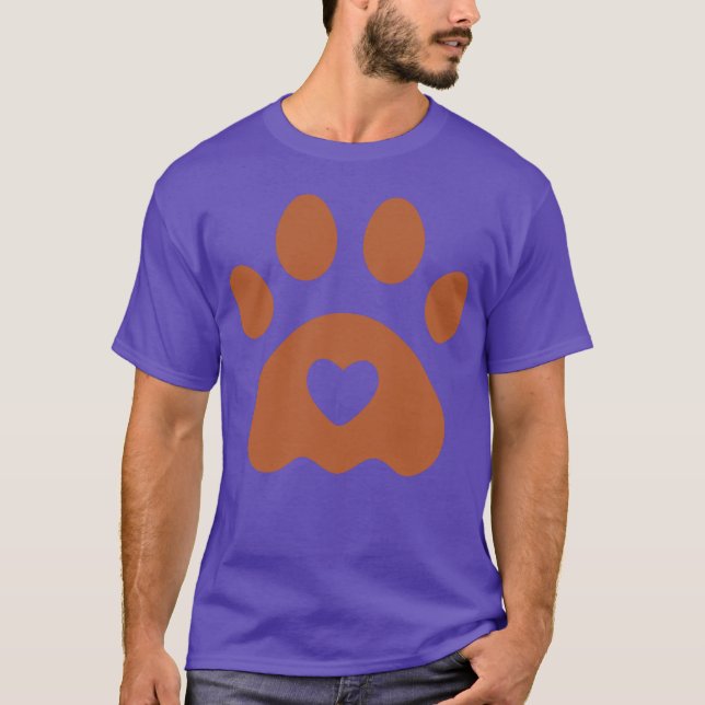 T-shirt chien jouer cadeau fille (Devant)