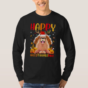T-shirt Chien Joyeux Cocker Spaniel Chien Hellothanksmas