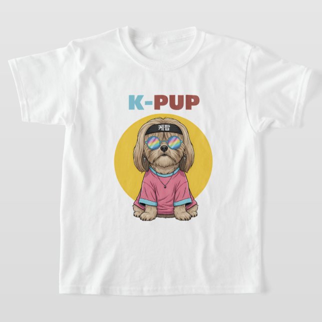 T-shirt chien k pup (Poser)