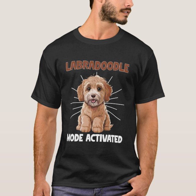 T-shirt Chien Labradoodle (Devant)