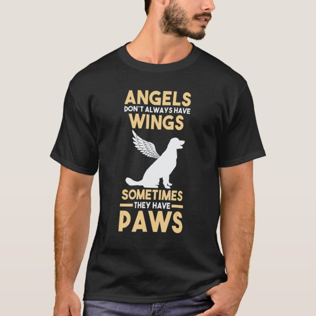 T-shirt Chien Labrador Retriever Golden (Devant)