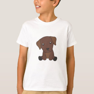 T-shirt Chien Labrador Retriver Chiens Cute Pour Enfants