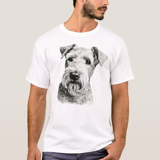 T-shirt Chien Lakeland Terrier (Devant)