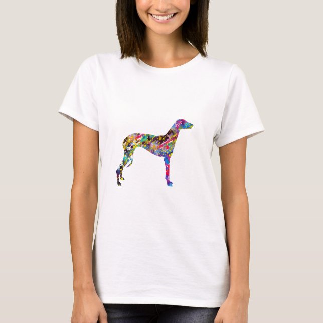 T-shirt Chien Lévrier (Devant)