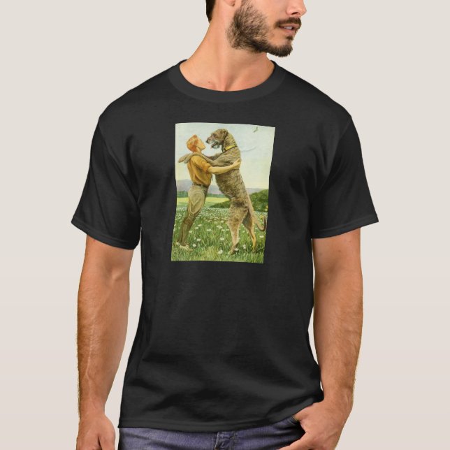 T-shirt Chien-loup irlandais (Devant)