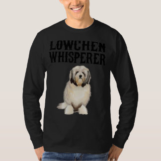 T-shirt Chien Lowchen Wisperer