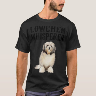 T-shirt Chien Lowchen Wisperer