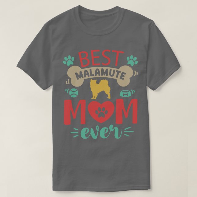T-shirt Chien malamué (Design devant)