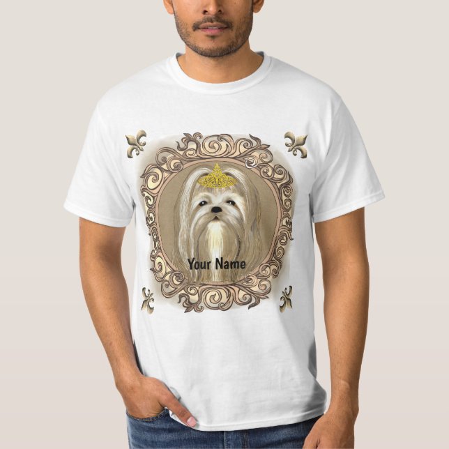 T-shirt Chien Maltais Princess (Devant)