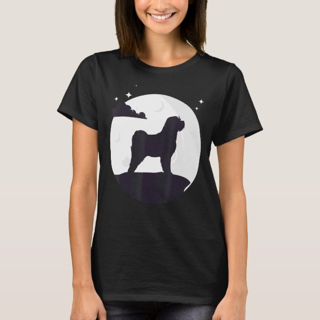 T-shirt Chien maltais Rétro 8 (Devant)