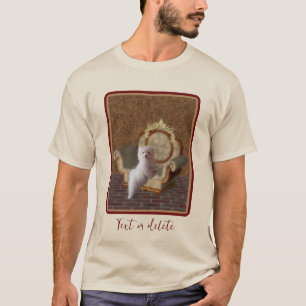 T-shirt Chien Maltais Sur Chaise Chien Art Personnalisé