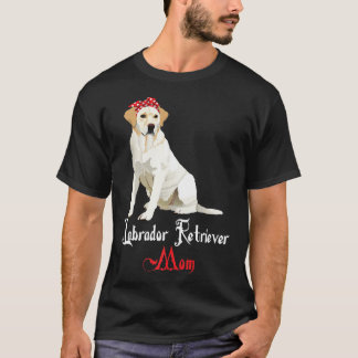 T-shirt Chien Mama chiot Maman Labrador Retriever Premium 