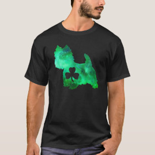 T-shirt Chien Maman Amoureux des chiens St Patrick's Day W