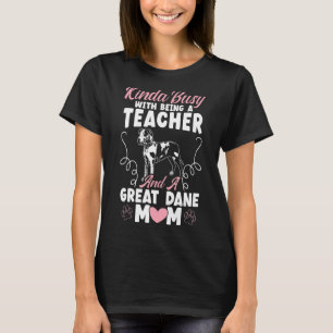 T-shirt Chien Maman Animal Chien race Great Dane Maman