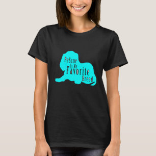 T-shirt Chien Maman Animaux Secourus Animal Rescue Sauvez