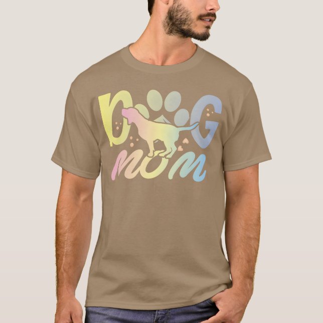 T-shirt Chien Maman Drôle Pour Chiens Amateurs drôle vinta (Devant)