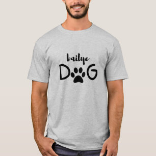 T-shirt Chien Maman & Papa Swag : Stylo Porter un animal