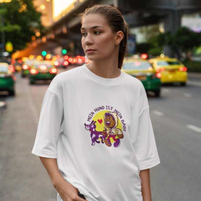 T-shirt Chien marchant (Créateur téléchargé)