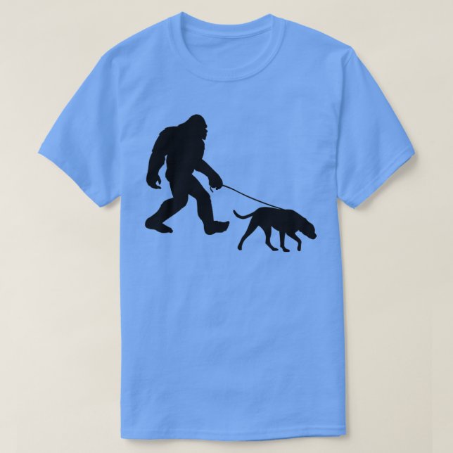 T-shirt Chien marchant de Bigfoot (Design devant)