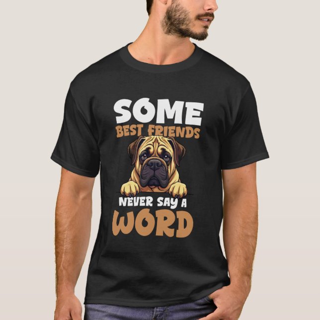 T-shirt Chien Mastiff (Devant)