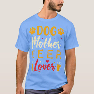 T-shirt Chien Mère Bière Ami Ami