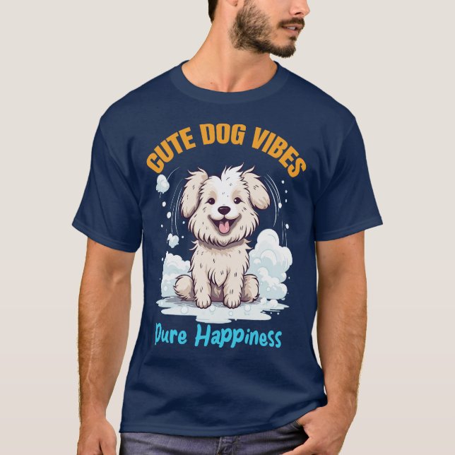 T-shirt Chien mignon (Devant)