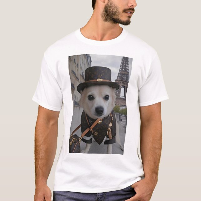 T-SHIRT CHIEN MIGNON (Devant)