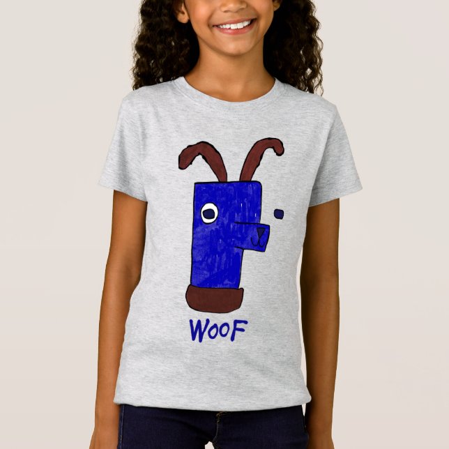 T-Shirt Chien Mignon  (Devant)