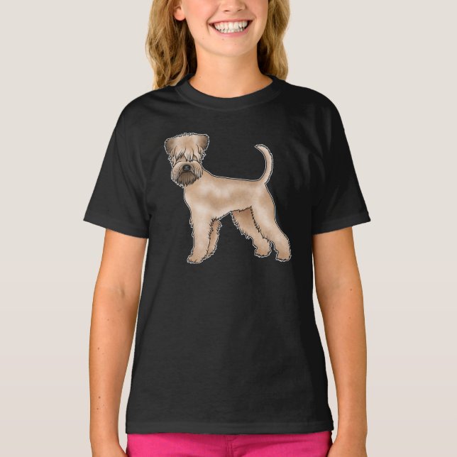 T-shirt Chien mignon adorable, roux, roux et roux (Devant)