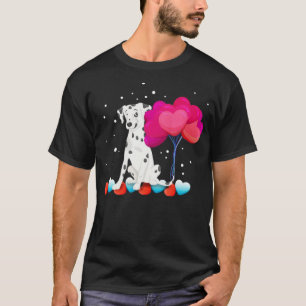 T-shirt Chien mignon animal animal animal chien race Dalma